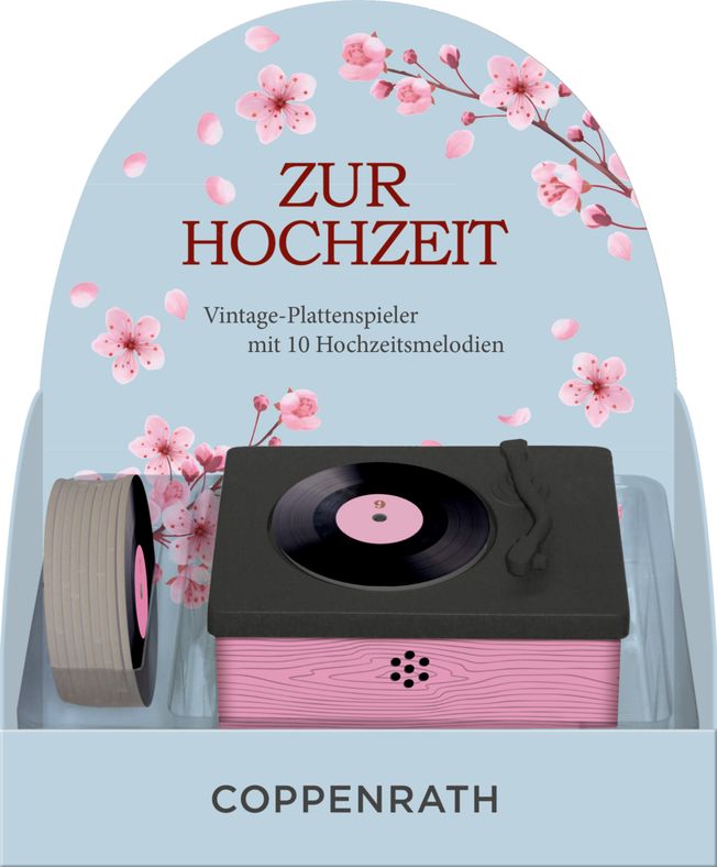 Vintage-Plattenspieler: Zur Hochzeit Mit 10 Hochzeitsmelodien