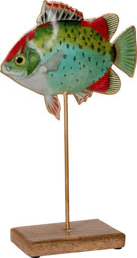 Dekofigur Fisch "I love my Ocean"